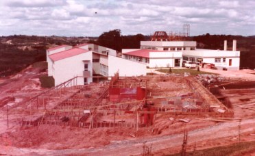Construção do Módulo 4, março de 1983