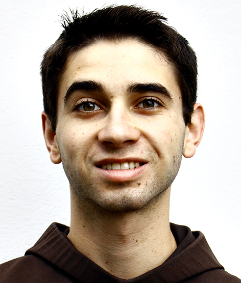 Frei Ruan Felipe Sguissardi - Estudante do 3º ano de Filosofia